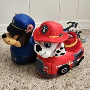 Paw Patrol Character Slippers in Blue and Red